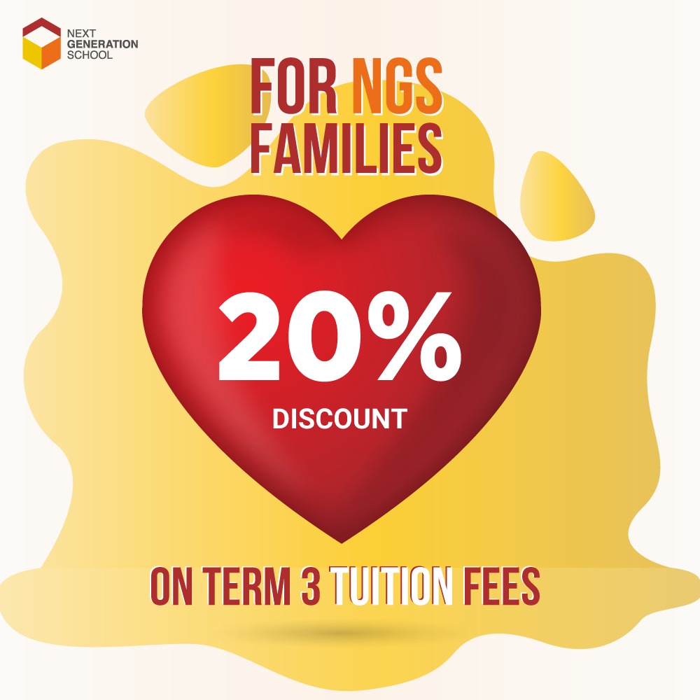Next Generation School Dubai Offers 20% Discount for All Families 